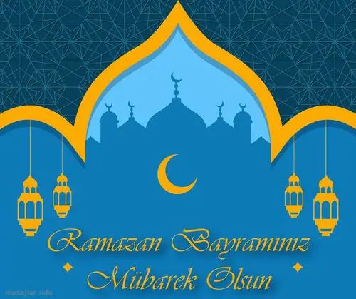 Resimli Ramazan Bayramı Mesajları Sözleri